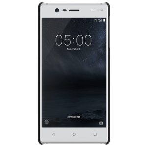 Nillkin Original Frosted Shield Back Cover for Nokia 3 with Free Screen Protector