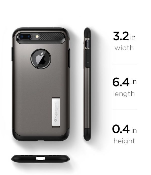 Apple iPhone 8 Plus / 7 Plus Spigen Slim Armor Case - Gunmetal