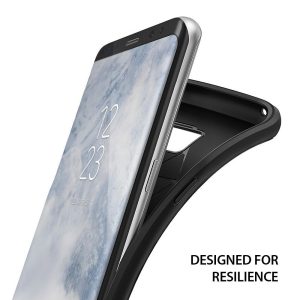 Galaxy S8 Ringke Flex S Leather Infused Case - Deep Blue