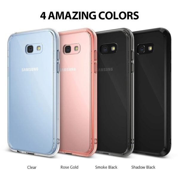 Samsung Galaxy A3 2017 Ringke Hybrid Drop Protection Fusion Case - Shadow Black - Image 2