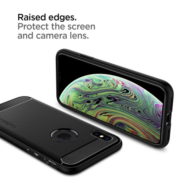 Apple iPhone X Spigen Rugged Armor Case - Image 2