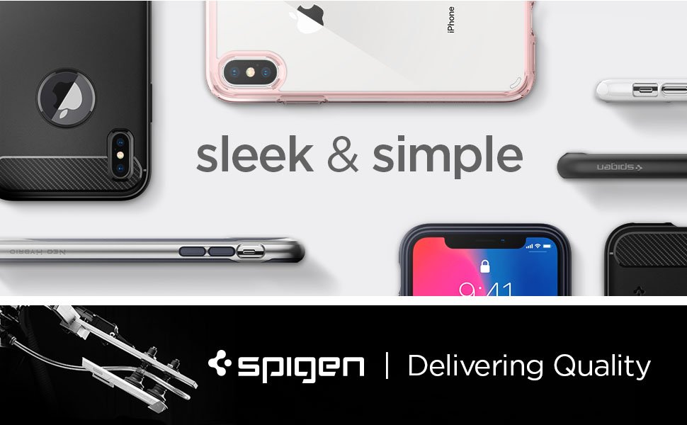 neo hybrid arctic silver satin silver spigen iphone x