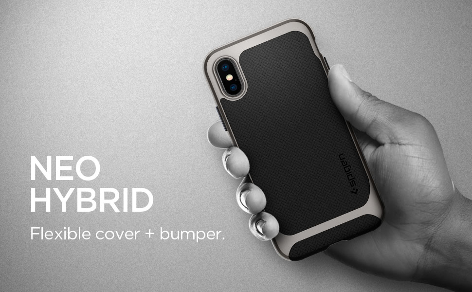 neo hybrid arctic silver satin silver gunmetal pink color pale dogwood spigen iphone x