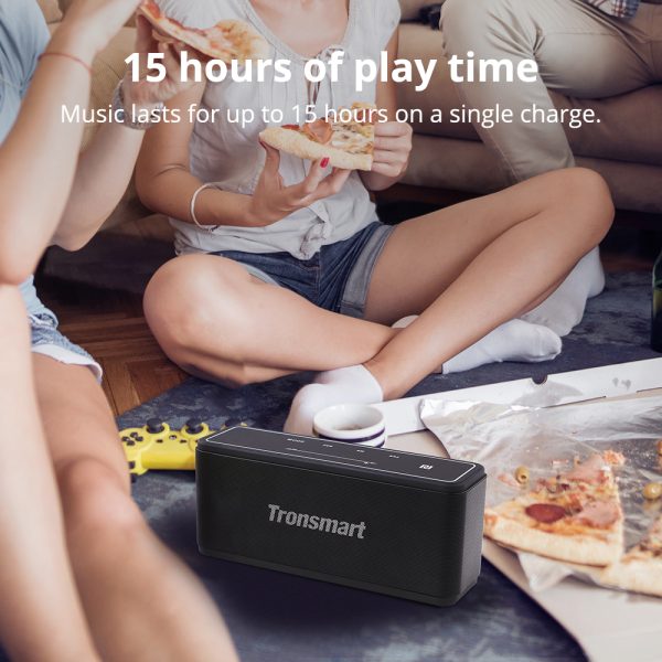 Tronsmart Mega 40W Bluetooth Speaker with 15-Hour Playtime, TWS, Dual-Driver Portable Wireless Speaker with Built-in Mic, NFC & Deep Bass - Image 5