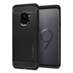 Samsung Galaxy S9 Plus Spigen Original Rugged Armor Soft Case - Matte Black