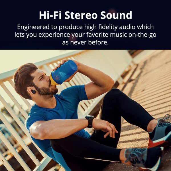 Tronsmart Encore Spunky Buds True Wireless Earphones with Charger Box - Black - Image 5