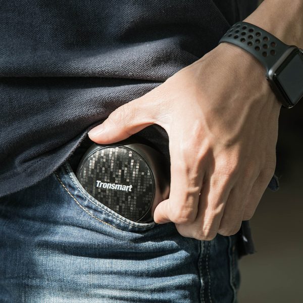 Tronsmart Encore Spunky Buds True Wireless Earphones with Charger Box - Black - Image 10