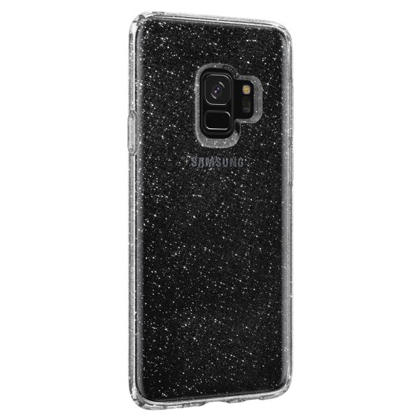 s9-glitter-case-3 Galaxy S9 Spigen Liquid Crystal Glitter Case - Crystal Clear - Image 5