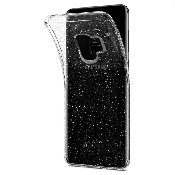 s9-glitter-case-4 Galaxy S9 Spigen Liquid Crystal Glitter Case - Crystal Clear - Image 6