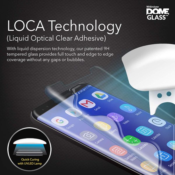 81REVj5QTdL._SL1500_ Galaxy Note 9 Whitestone Dome Glass with UV Light & Easy Install Kit - Image 7
