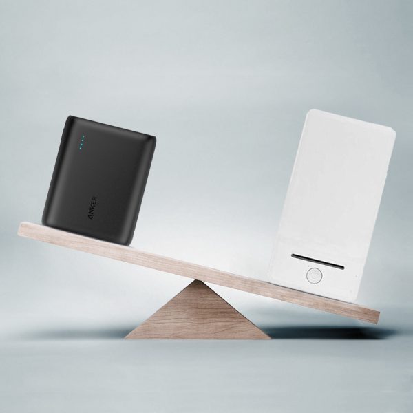 Anker PowerCore 13000, 2-Port Ultra-Portable  Power Bank - Black A1215G11 - Image 2