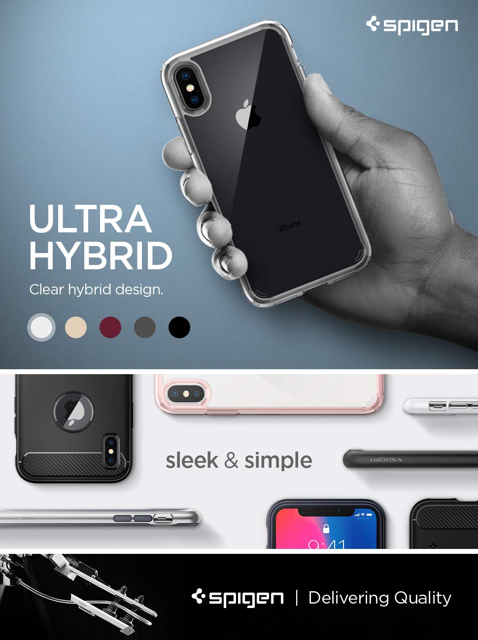 iphone xs ultra hybrid crystal clear