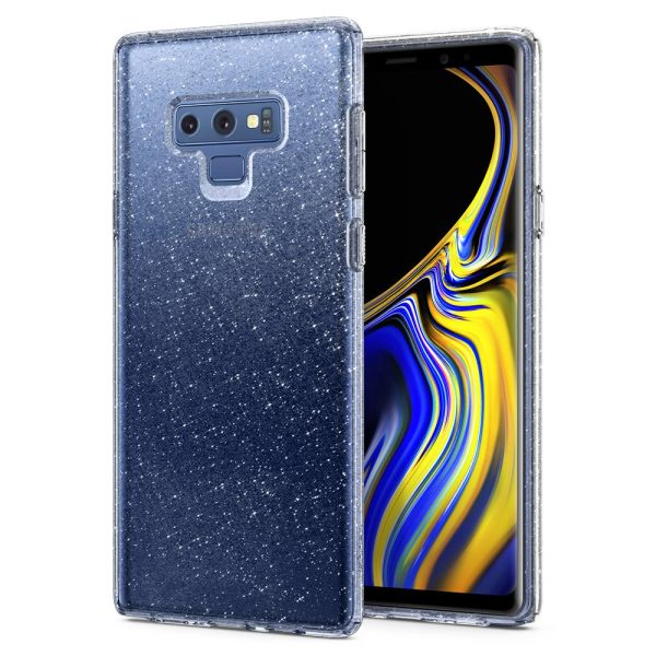 note 9 glitter blue
