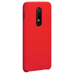 OnePlus 6 Silicone Protective Case Red