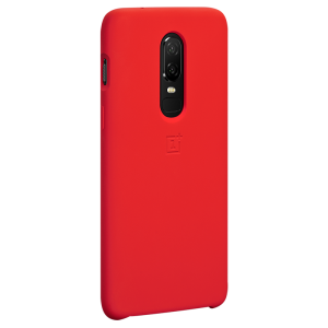 oneplus 6 original red silicon case