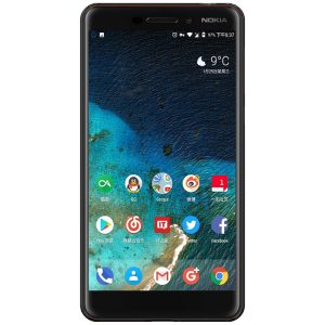 Nokia 6.1 (Nokia 6 2018) Frosted Shield Back Cover by Nillkin - Black