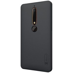 Nokia 6.1 (Nokia 6 2018) Frosted Shield Back Cover by Nillkin - Black