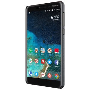 Nokia 6.1 (Nokia 6 2018) Frosted Shield Back Cover by Nillkin - Black