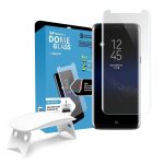 Galaxy S8 Plus Whitestone Dome Glass with UV Light & Easy Install Kit.