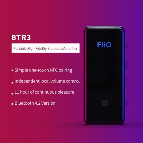 FiiO BTR3 HiFi Bluetooth Receiver with aptX / aptXHD / aptXLL / LDAC / AAC Support - Image 3