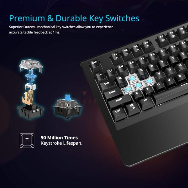 Tronsmart TK09R TS-1 Mechanical Keyboard - US Version - Image 5
