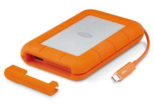 LaCie Rugged 2TB Thunderbolt and USB 3.0 Portable Hard Drive (STEV2000400)