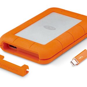LaCie Rugged 2TB Thunderbolt and USB 3.0 Portable Hard Drive (STEV2000400)