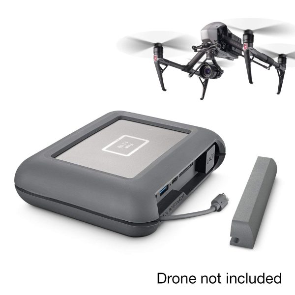 71C290C5tiL._SL1500_ LaCie DJI Copilot BOSS Computer-Free in-Field Direct Backup and Power Bank with SD Reader, 2000GB ( STGU2000400 ) - Image 3