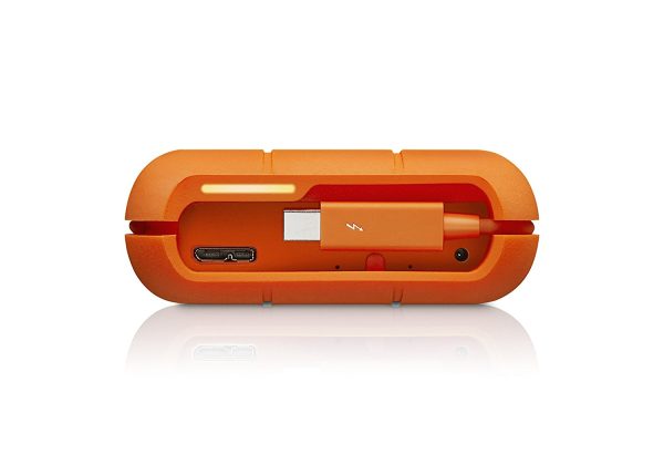 LaCie Rugged RAID 4TB, Thunderbolt and USB 3.0 Portable Hard Drive (STFA4000400) - Image 3