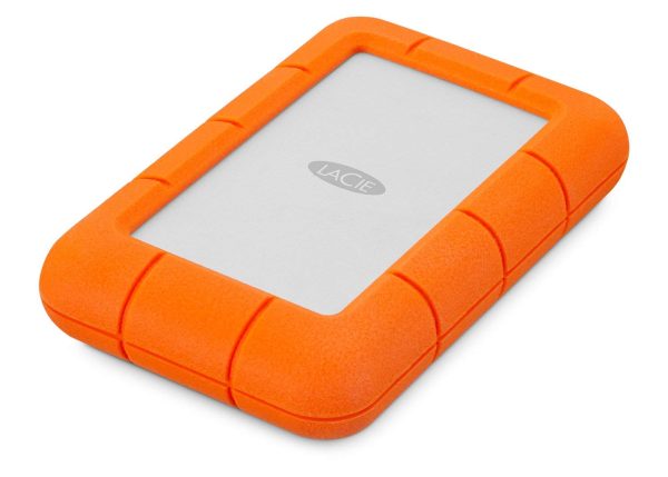 LaCie Rugged Mini 4TB USB 3.0 / USB 2.0 Portable Hard Drive (LAC9000633) - Image 1