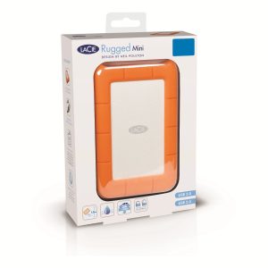 LaCie Rugged Mini USB 3.0 2TB External Hard Drive (LAC9000298) - Image 5