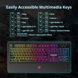 Tronsmart TK09R TS-1 Mechanical Keyboard - US Version - Image 2