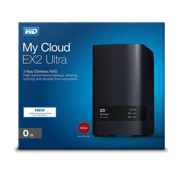 WD Diskless My Cloud EX2 Ultra Network Attached Storage - NAS ( 2 BAY NAS WD ) - Image 5