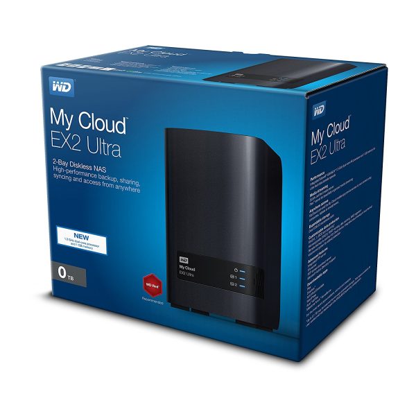WD Diskless My Cloud EX2 Ultra Network Attached Storage - NAS ( 2 BAY NAS WD ) - Image 3