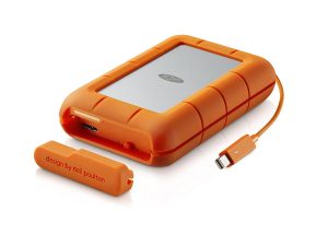 LaCie Rugged RAID 4TB, Thunderbolt and USB 3.0 Portable Hard Drive (STFA4000400)