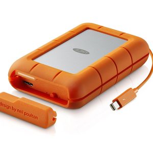 LaCie Rugged RAID 4TB, Thunderbolt and USB 3.0 Portable Hard Drive (STFA4000400)