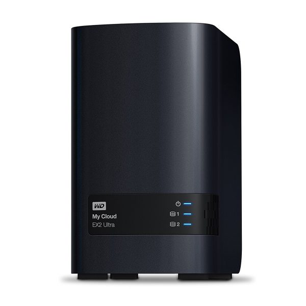 913cM+51DJL._SL1500_ WD Diskless My Cloud EX2 Ultra Network Attached Storage - NAS ( 2 BAY NAS WD ) - Image 1