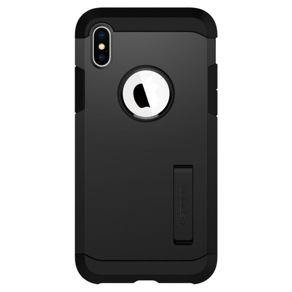 detail_ip58_tough_armor_black_01 iPhone XS Tough Armor Spigen Case Black 063CS25118 - Image 2