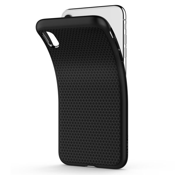 iPhone XR Spigen Case Liquid Air Matte Black 064CS24872 - Image 8