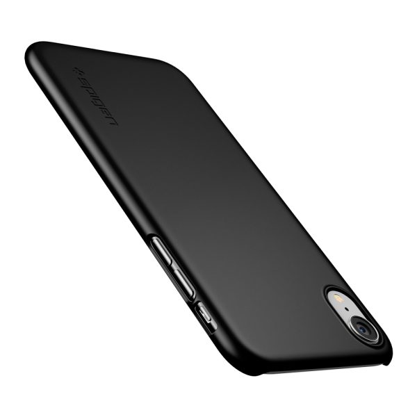 iPhone XR Thin Fit Spigen Case Black 064CS24864 - Image 7