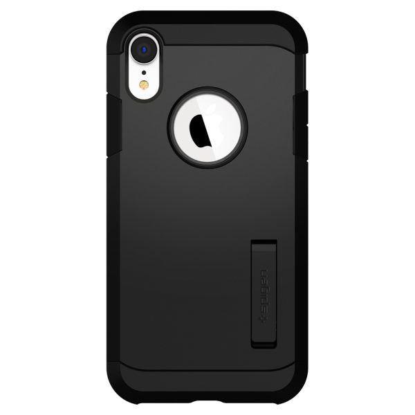 iPhone XR Tough Armor Case Spigen Black - Image 2