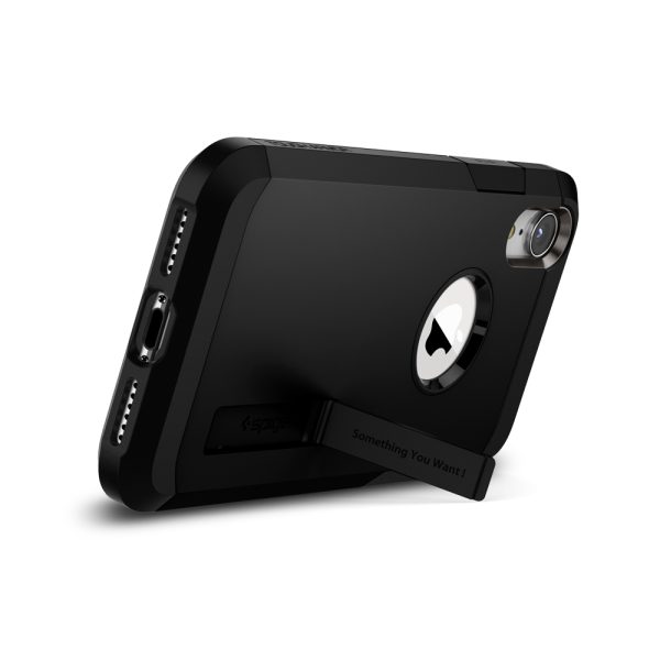 iPhone XR Tough Armor Case Spigen Black - Image 5