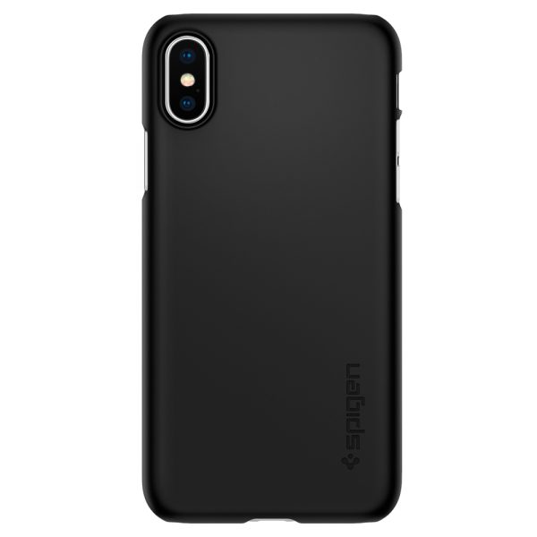 detail_iphone_5.8_thin_fit_01 iPhone XS - iPhone X Thin Fit Spigen Case Black 063CS24904 - Image 2