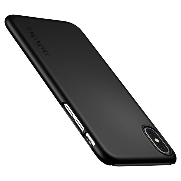 detail_iphone_5.8_thin_fit_02 iPhone XS - iPhone X Thin Fit Spigen Case Black 063CS24904 - Image 3