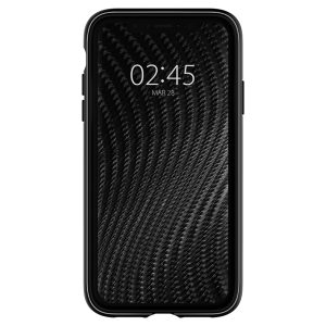 iPhone XR Rugged Armor Case Spigen Matte Black 064CS24871 - Image 3