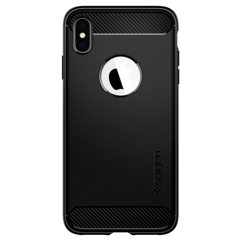 iPhone XS Max Case Rugged Armor Case by Spigen 065CS25125