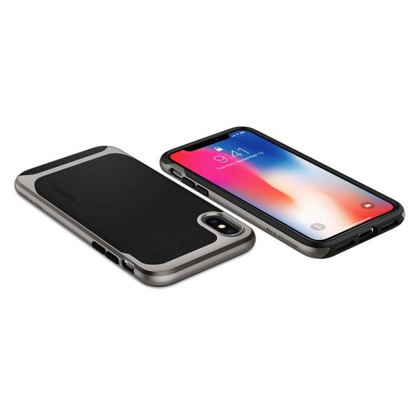 Apple iPhone X Neo Hybrid Original Spigen Case Neo Hybrid - Gunmetal - Image 5