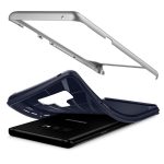 Samsung Galaxy Note 9  Spigen Original Neo Hybrid Dual Layer Case - Arctic Silver - Image 3