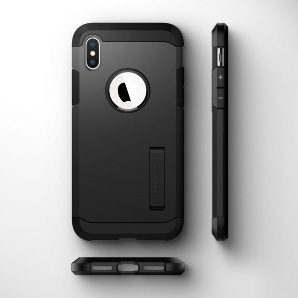 id_ip58_tough_armor_blk_05 iPhone XS Tough Armor Spigen Case Black 063CS25118 - Image 9