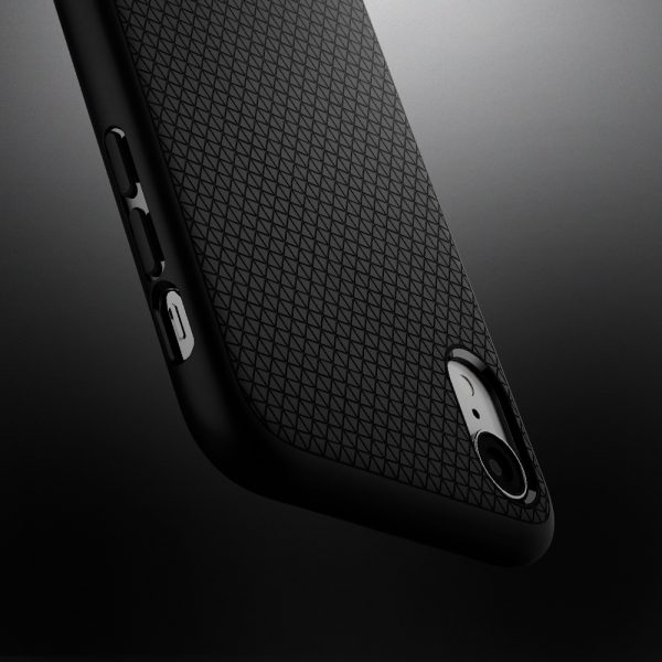 iPhone XR Spigen Case Liquid Air Matte Black 064CS24872 - Image 7